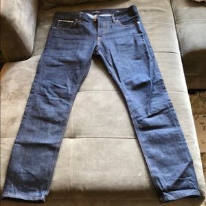 Scotch & Soda Japanese Raw Denim 31x32 Tye Fit